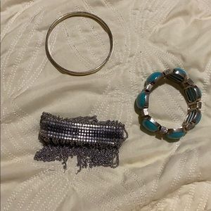 Three bracelets